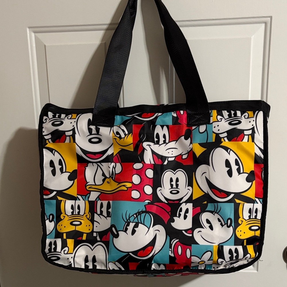 Disney Mickey and Friends Oversized Colorful Tote